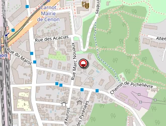 Carte de Pedron Xavier à Cenon