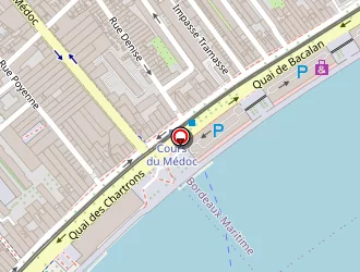 Carte de Le Voltigeur à Bordeaux