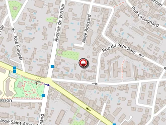 Carte de Gard Alain à Bordeaux