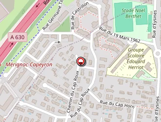 Carte de Aux Sens D'eux à Mérignac