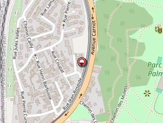 Carte de Vargas Brigitte à Cenon