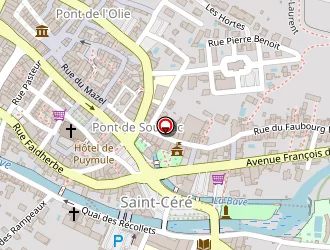 Carte de La Pizza à Saint-céré