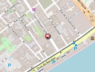 Carte de Esmod International à Bordeaux