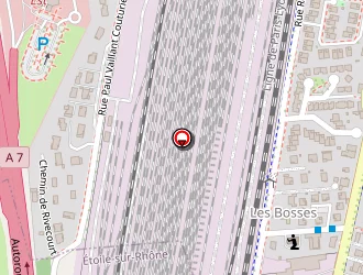 Carte de Calmès Benoit (de) à Charmes-sur-rhône