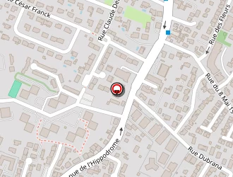 Carte de Gravelier à Mérignac