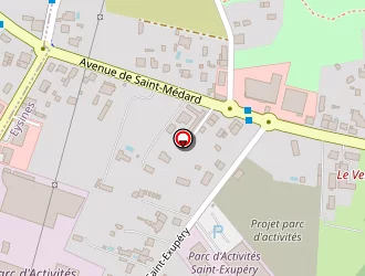 Carte de Entreprise Sibe à Eysines