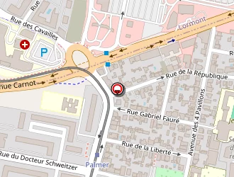 Carte de Cazenave Michel à Cenon