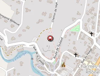 Carte de Maison Pour Tous à Charmes-sur-rhône