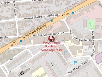 Carte de Le Choeur Des Ecluses à Bordeaux