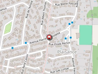 Carte de Pôle Emploi Cenon à Cenon