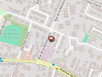 Carte de Lj Coiff à Eysines