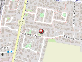 Carte de Aci Elevation à Portes-lès-valence