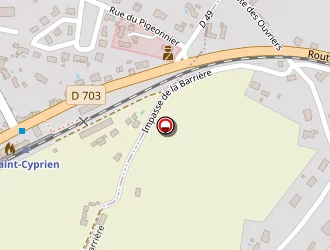 Carte de Centrakor à Saint-cyprien