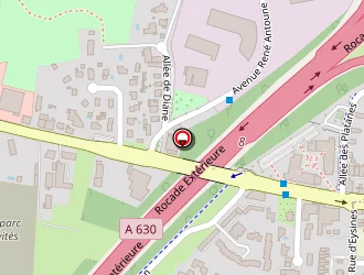 Carte de Villa Rossa à Eysines