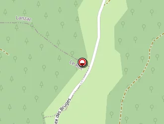 Carte de Les Fleurs Du Causse à Lanzac