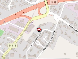 Carte de Inter Hôtel Corintel Adhérent à Tresses