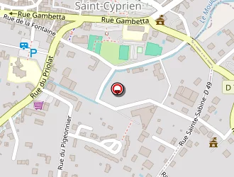 Carte de Cere Bruno à Saint-cyprien