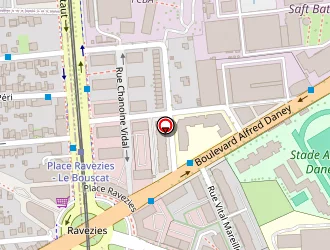 Carte de Nexity à Bordeaux