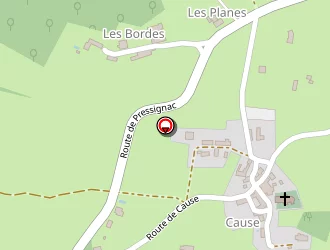 Carte de Mairie à Cause-de-clérans