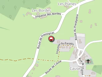 Carte de Chaume Jean-claude à Cause-de-clérans