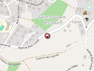 Carte de Brunet Eric à Saint-laurent-les-tours