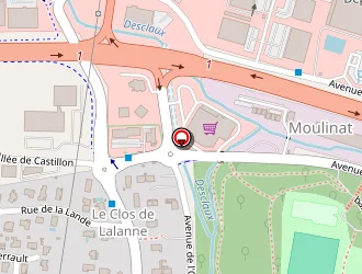 Carte de Hôtel Restaurant Campanile Bordeaux Est - Artigues à Artigues-près-bordeaux