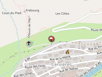 Carte de Barelle Caroline à Cervières