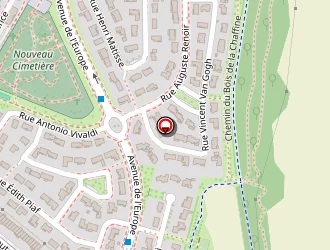 Carte de Chateau Romaric à Valence