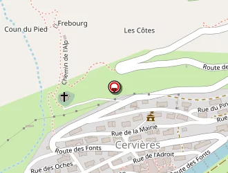 Carte de 3 A à Cervières