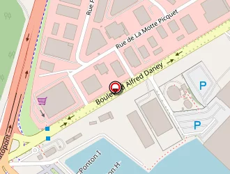 Carte de Mcdonald's à Bordeaux