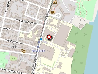 Carte de Avenue Nautique à Bordeaux