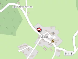 Carte de Urgence (services Locaux) à Maurines