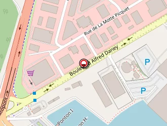 Carte de Alex Tissus à Bordeaux