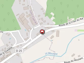 Carte de Destal à Castels