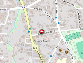 Carte de Centre De Formation Empreinte à Haillan (le)