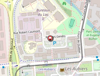 Carte de Ifaid Aquitaine à Bordeaux