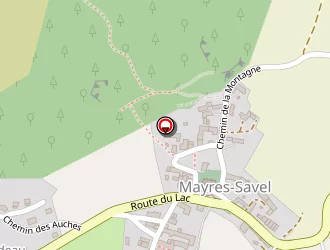 Carte de Mairie à Mayres-savel