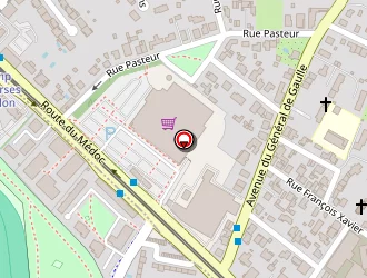 Carte de Location E.leclerc à Bruges