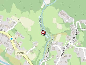 Carte de Electricité De France (e.d.f) à Pelvoux