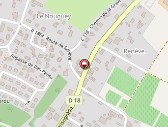 Carte de Arenove à Arveyres