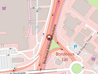 Carte de Norauto à Bordeaux