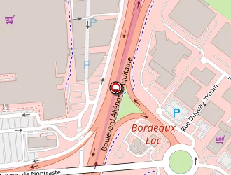 Carte de Yves Rocher à Bordeaux
