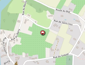 Carte de Hôtel La Terrasse à Meyronne