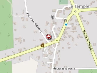 Carte de Bos Franck à Temple (le)