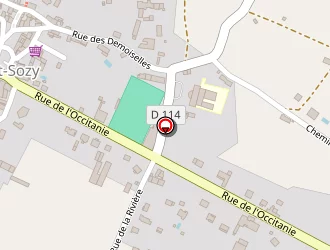 Carte de B.h.r. à Saint-sozy