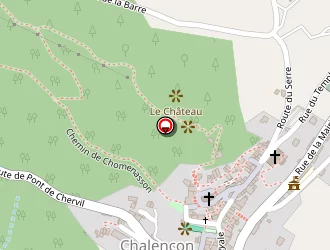 Carte de Café De La Place à Chalencon