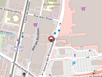 Carte de Pailloux Carole à Bordeaux