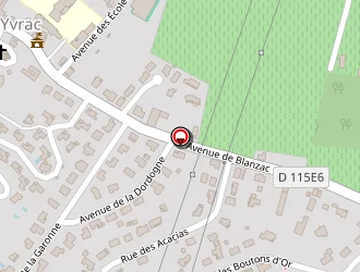 Carte de Mas Robert à Yvrac