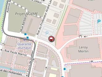 Carte de Ikea Bordeaux à Bordeaux