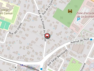 Carte de Dedier Fabienne à Eysines